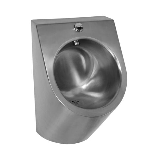 Urinal mit integriertem Infra-Rot-Sensor für Spülung
