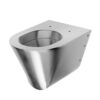 WC suspendu en acier inoxydable
