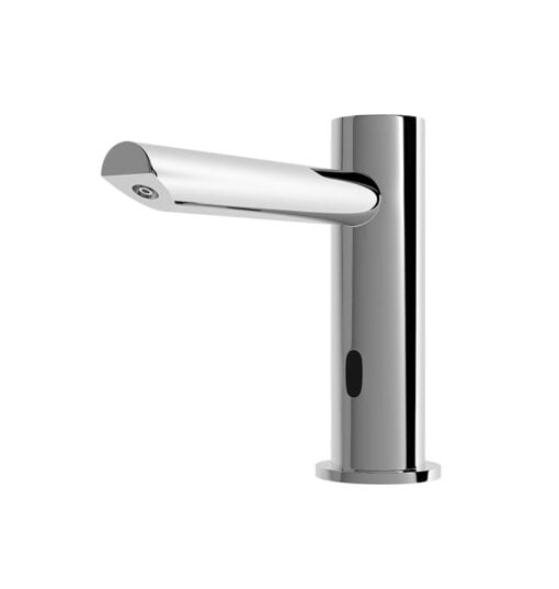 Soap dispenser chrome-plated brass electronic with mains plug B2
