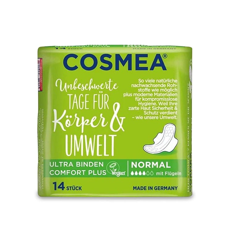 Cosmea® Comfort Plus Ultra pads / box with 12 packs of 14 pads