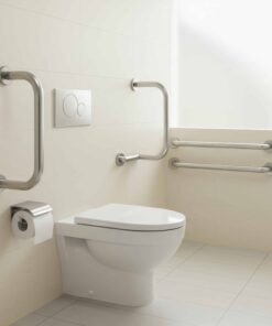 Barrierefreies WC mit Griffen