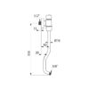 UR flush set TEMPOFLUX G1/2B ~3 sec for urinal DELTA